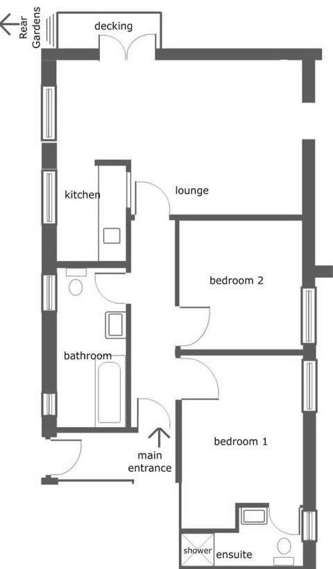 Goodrington Lodge Holiday Apartments Paignton Buitenkant foto